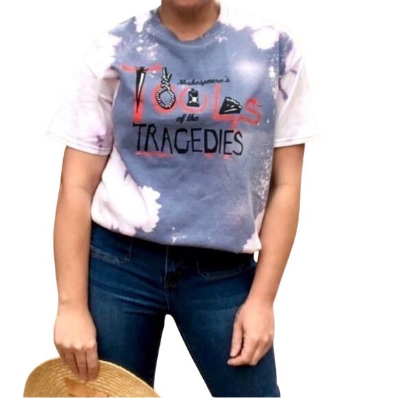 Utah Shakespeare Festival Tools of Tragedy T-Shirt, Size Medium - Picture 2 of 8